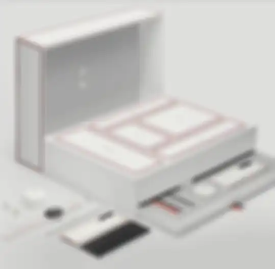 Box Samsung Galaxy Z Fold3 5G Thom Browne Edition.