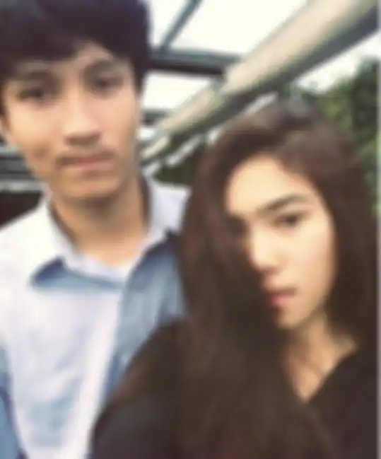 Rayhan Maditra Indrayanto dan Isyana Sarasvati