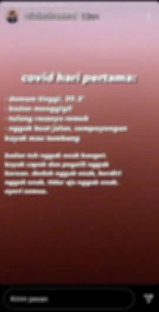 Gejala Covid-19 yang dirasakan Arief Muhammad di hari pertama 