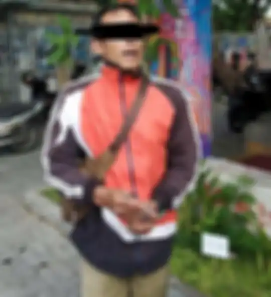 Jaket yang dipakai ketik aksi begal payudara