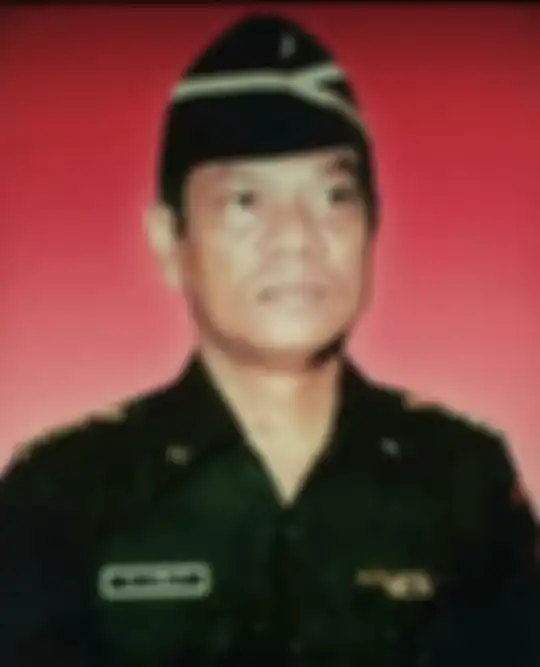 M Jusuf jenderal penjaga marwah TNI tampar konglomerat Tionghoa gegara temui Presiden cuma pakai celana pendek. Foto profilnya diunggah.
