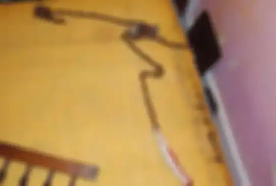 Lorong rumah Ariel Castro dijadikan penjara lengkap dengan rantai.