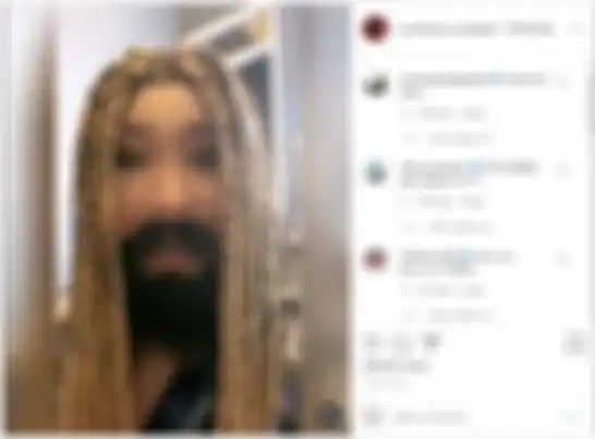 Penampakan wajah Lucinta Luna penuh brewok yang disebut mirip Master Limbad.