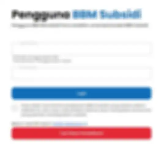 Tangkapan layar website Subsiditepat.mypertamina.id