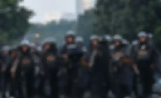 Ada 8 polisi di Bekasi positif Covid-19 usai pengamanan demo tolak UU Cipta Kerja