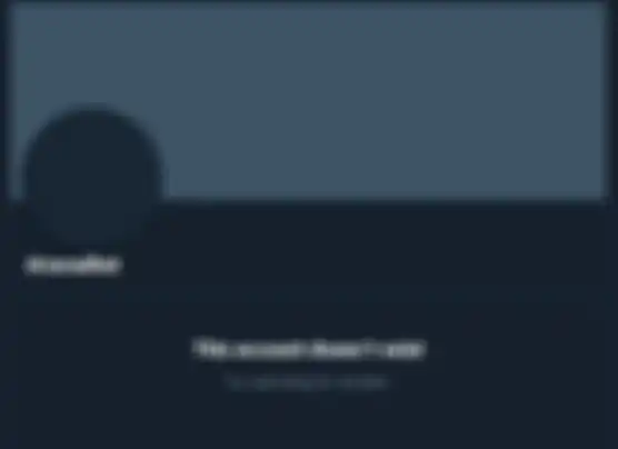 Akun Twitter Zara yang telah nonaktif