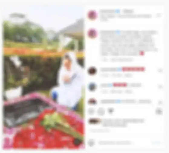 BCL rayakan anniversary pernikahan di makam Ashraf Sinclair.