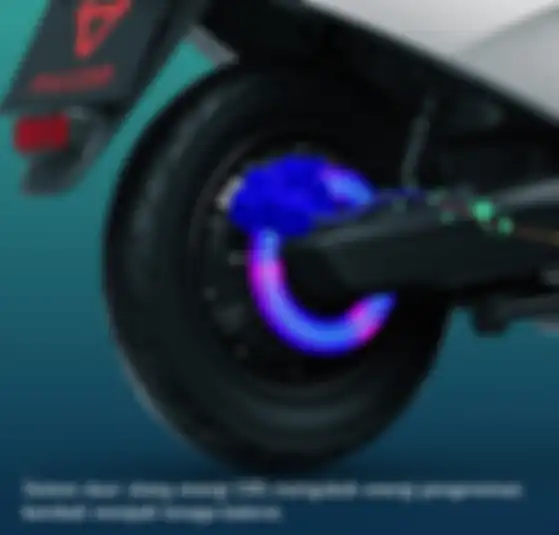 Teknologi EBS pada motor listrik NIU Gova 03.