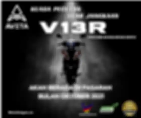 Aveta V13R bakal meluncur di Malaysia bulan Oktober mendatang