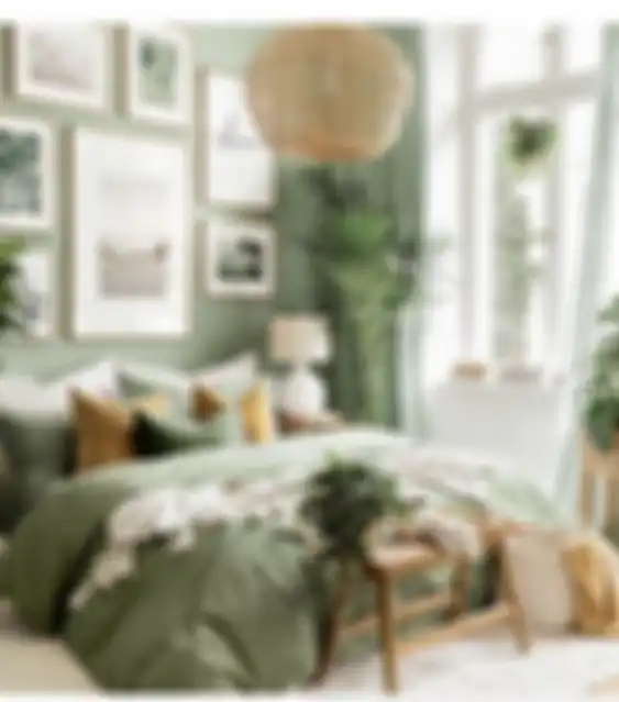 Ingin Menggunakan Warna Hijau pada Kamar Tidur Anda? Berikut Inspirasinya!