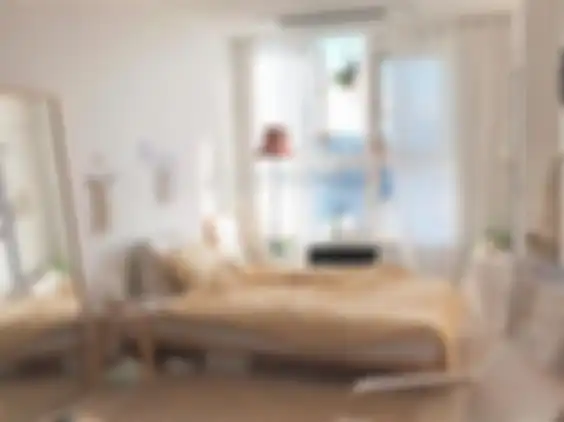 Penggunaan warna yang soft dalam interior bergaya k-drama