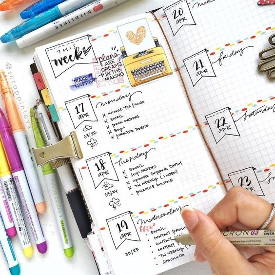 Ilustrasi mencatat to do list yang harus kita lakukan biar selalu terorganisir