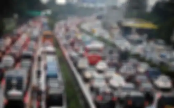 suasana jam sibuk