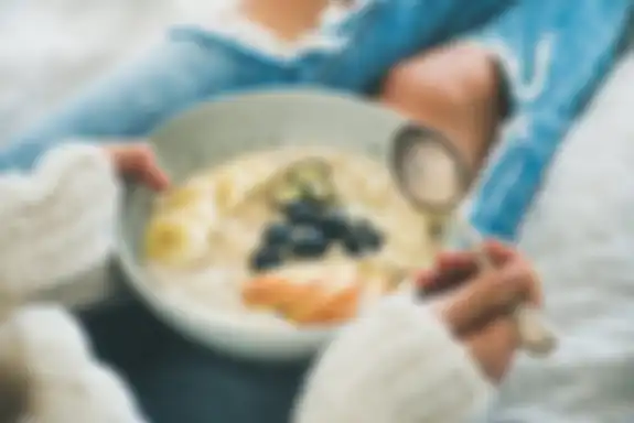 Makan oatmeal