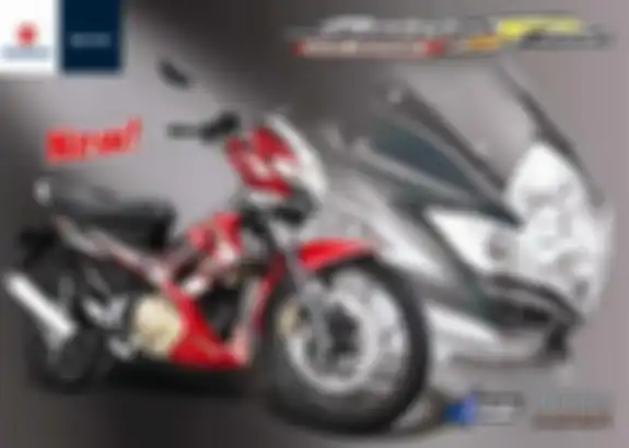 Suzuki Satria F 150 versi facelift tahun 2007 pakai batok lampu besar