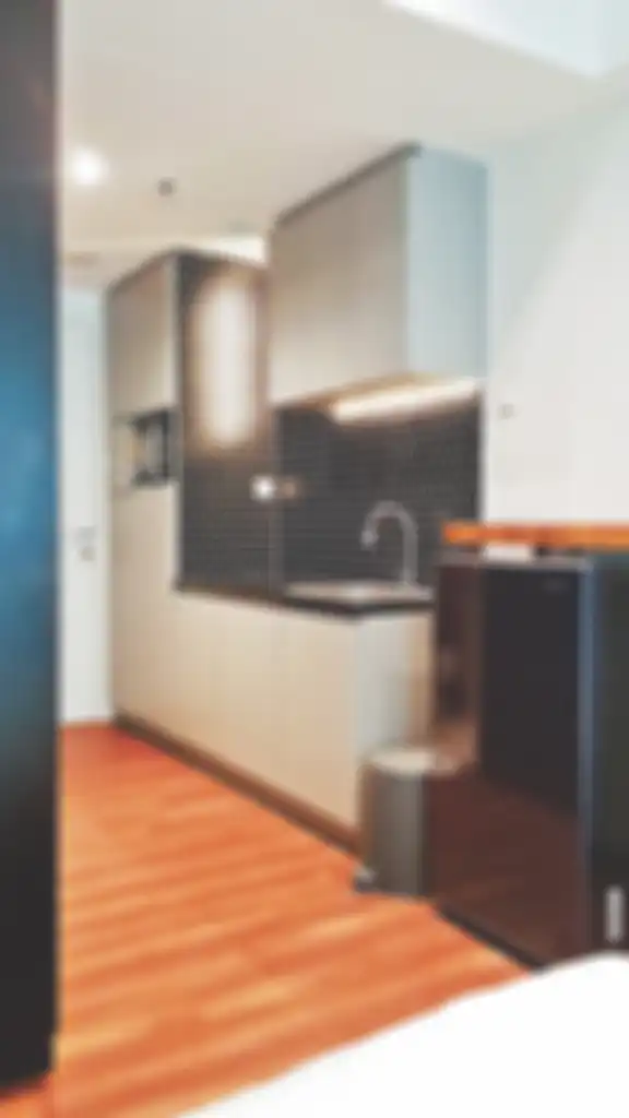 Apartemen 22 m2 Desain Simpel Modern yang Nyaman