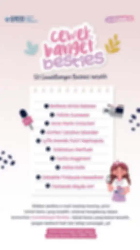 List nama member CewekBanget Besties Batch 1