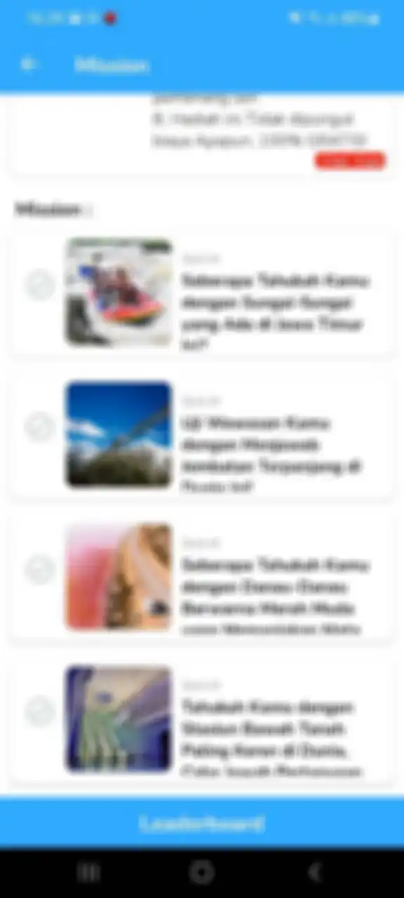 Tampilan aplikasi penghasil uang, Quiz.ID.