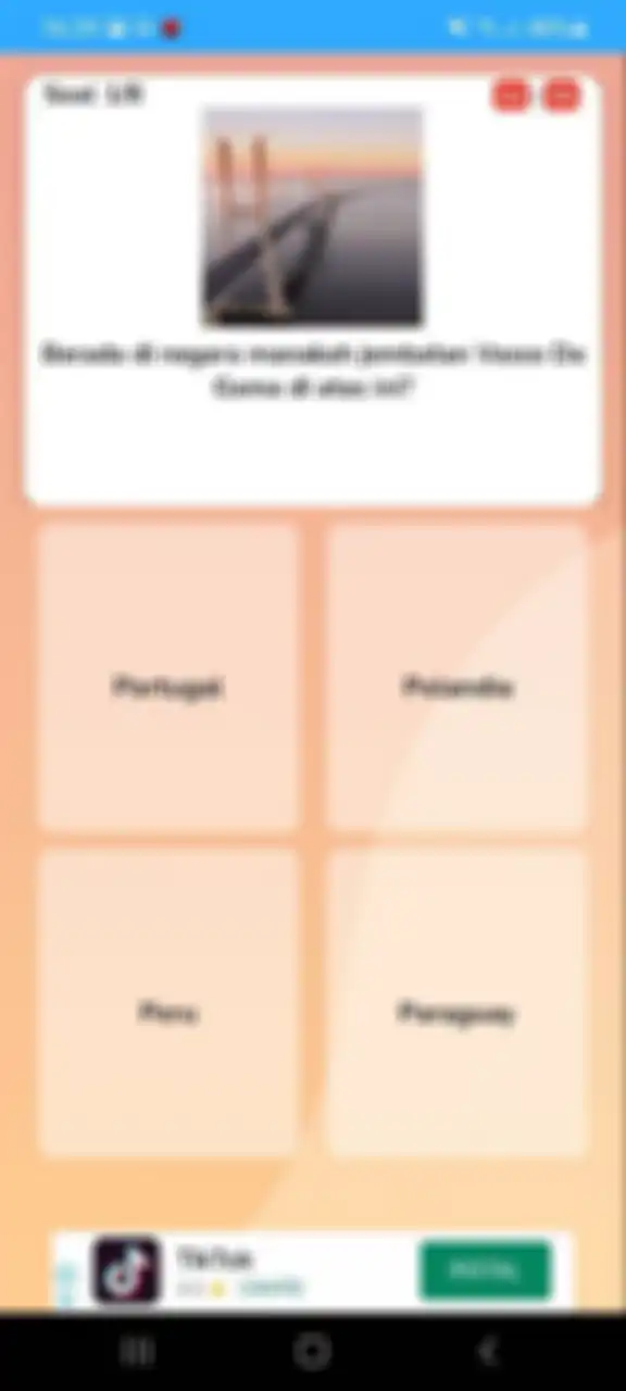 Tampilan aplikasi penghasil uang, Quiz.ID.