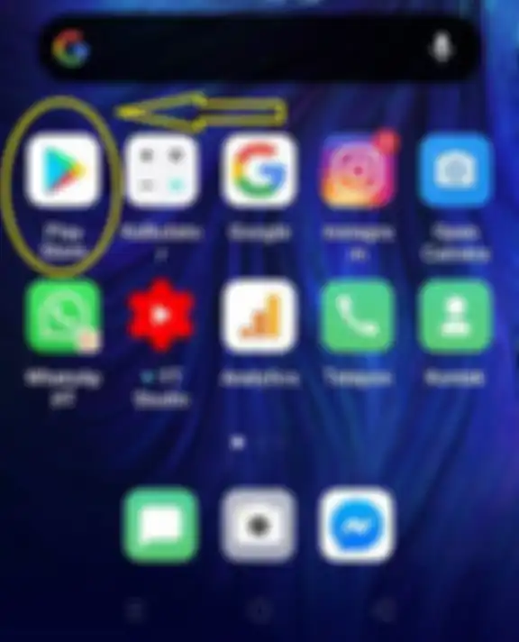 Unduh atau download dari Play Store bagi yang pake HP Andrioid