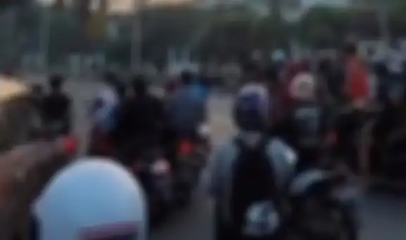 Balap liar di Pondok Indah mall
