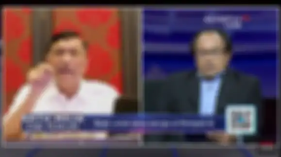 Luhut Binsar Pandjaitan ketika menjadi narasumber di acara Satu Meja The Forum Kompas TV