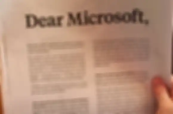 Ucapan selamat dari Slack kepada Microsoft Teams