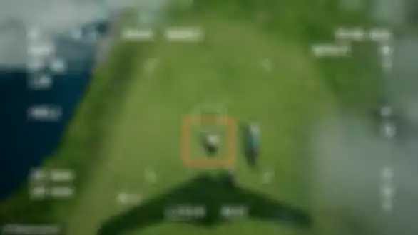 Drone menjatuhkan rudal.