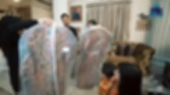 Tampilan baju lebaran milik keluarga Anang Hermansyah
