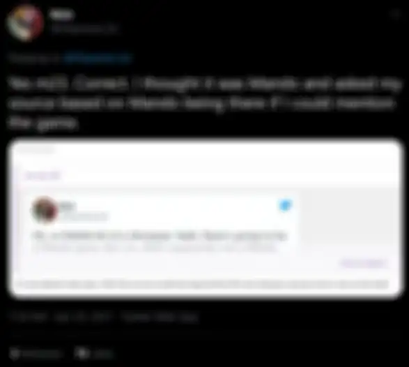 Postingan akun Twitter @Shpeshal_Ed terkait rumor game Mandalorian besutan Ubisoft