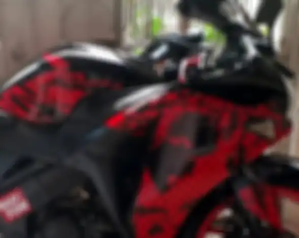 Bodi motor setelah dipoles.