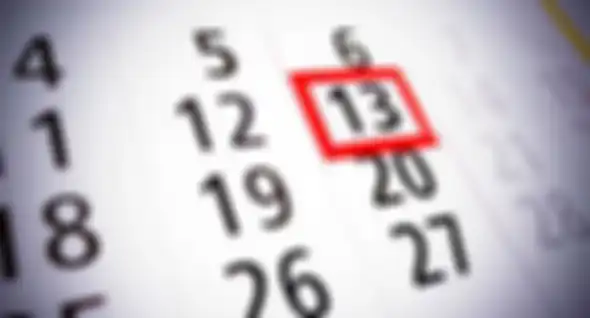 tanggal 13