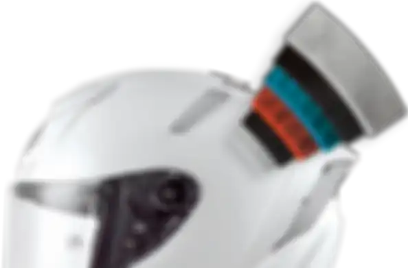 Shoei X-14 memakai shell MULTI-PLY MATRIX AIM+