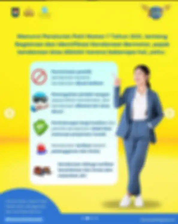 Salah satu kemungkinan data kendaraan terblokir gara-gara terlibat pelanggaran lalu lintas.