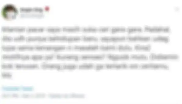 Ungkapan Angie Ang.