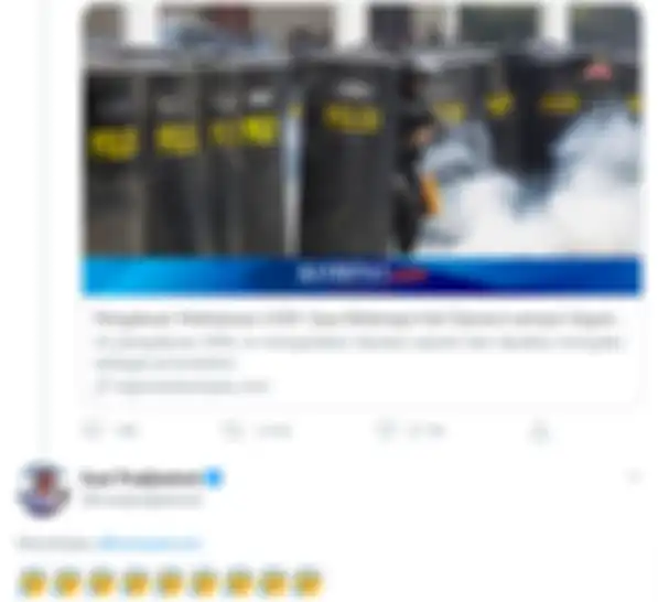 tanggapan sedih Susi Pudjiastuti mengenai berita mahasiswa UGM kena pukul aparat saat demo