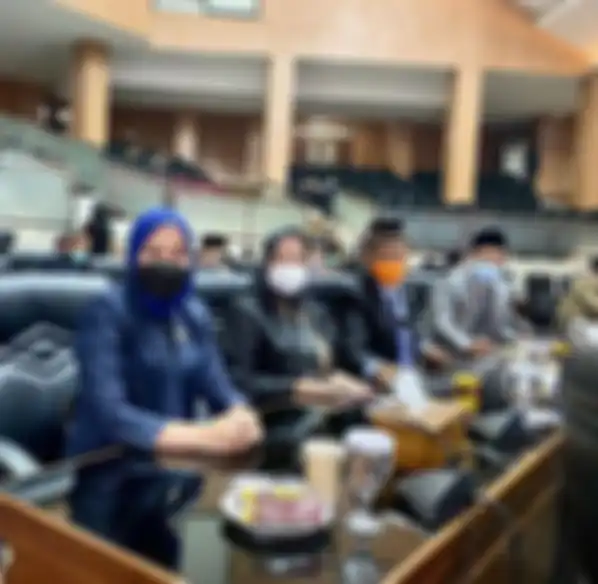 Sarni saat bekerja sebagai anggota DPR