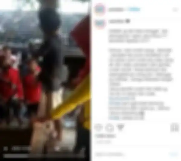 Tangkap layar video viral rumah yang berpindah tempat dalam waktu semalam