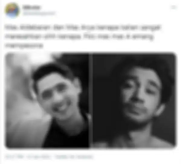 Netizen menyandingkan potret Arya Saloka dan Reza Rahardian