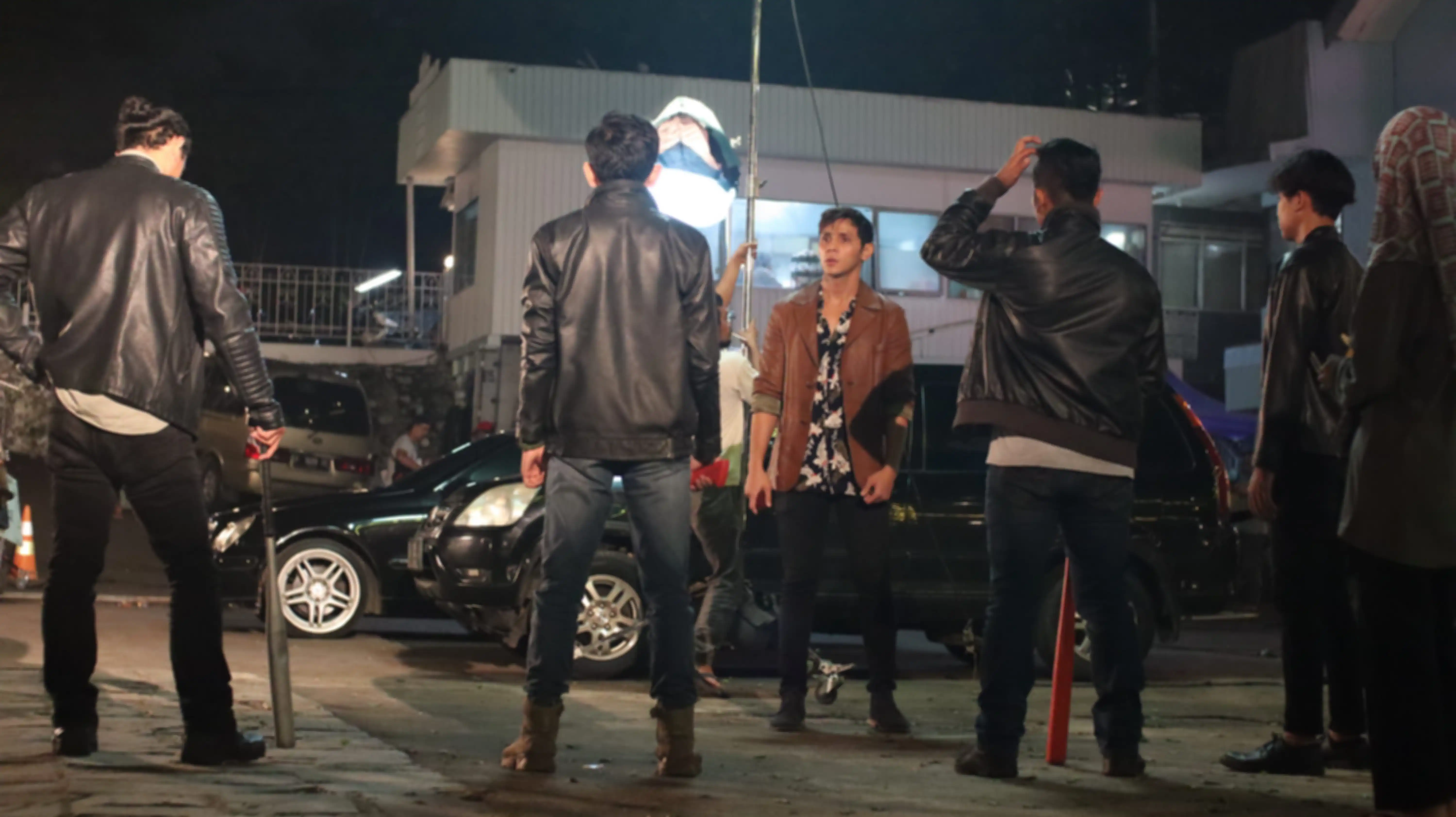 Behind the scene serial Serigala Terakhir
