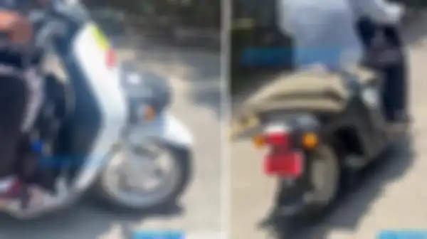 Motor listrik Honda Benly e sedang tes jalan.