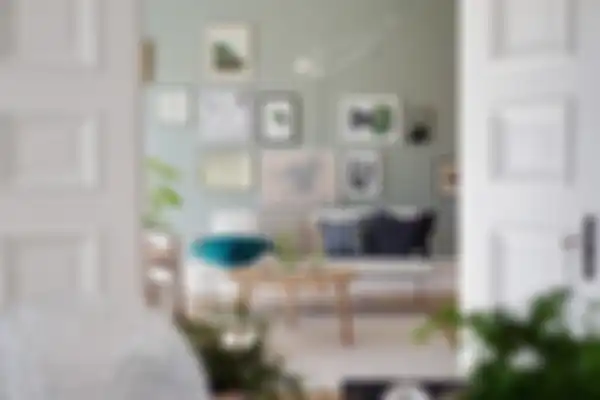 padu padan warna hijau sage di apartemen skandinavia