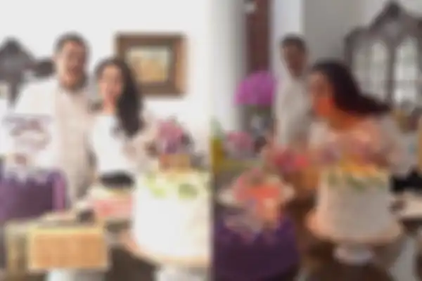 Momen perayaan ulang tahun Mayangsari yang ke-52