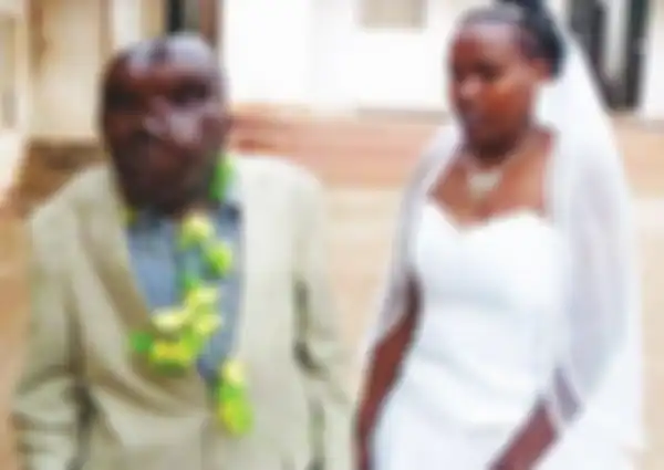 Pernikahan pertama Godfrey Baguma.