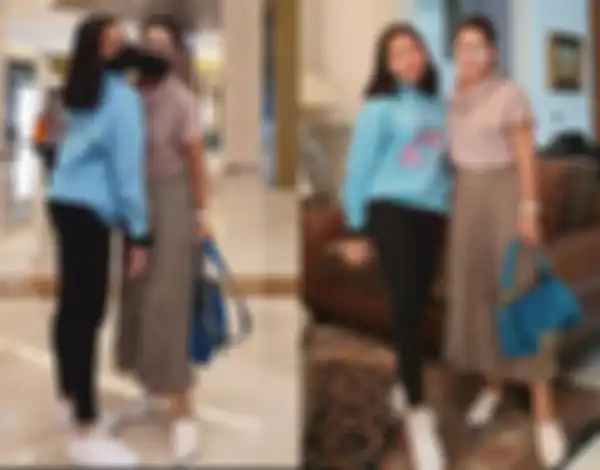 Gaya simpel ala anak Mayangsari, Khirani Trihatmodjo dan Mama saat quality time bersama