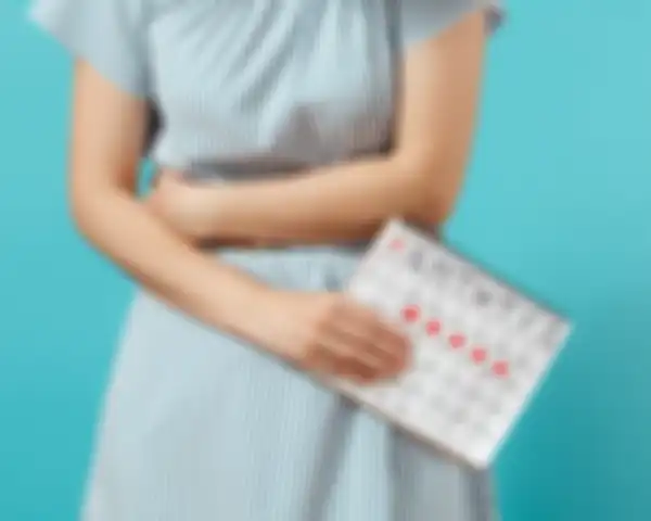 Ilustrasi menstruasi.