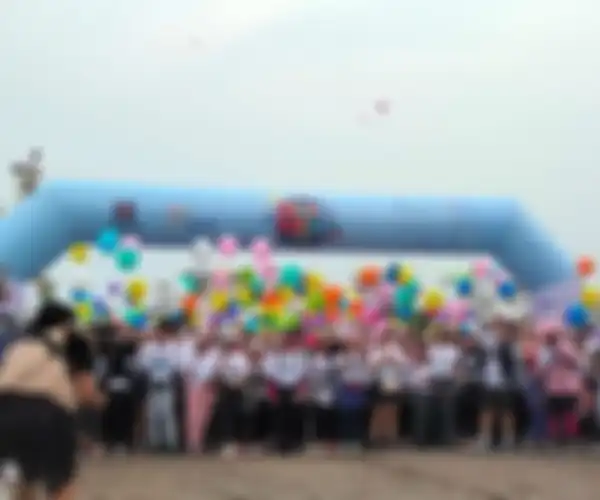 Kemeriahan acara Paramount Color Walk 2023.