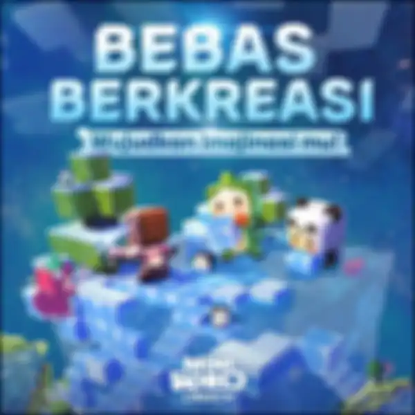 Poster Bebas Berkreasi di Mini World:CREATA
