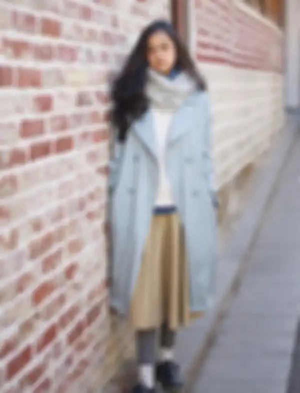 Fashion dengan outer ala Asila Maisa