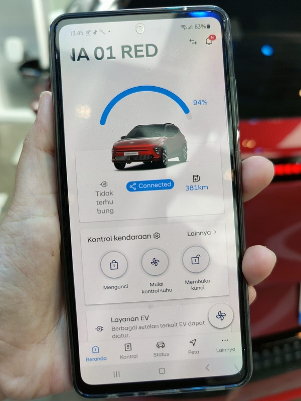Aplikasi Bluelink tersedia untuk android dan iOS.